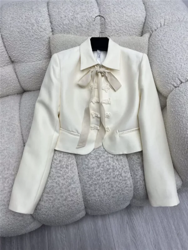 dior bow button suit jacket - Replica Dior