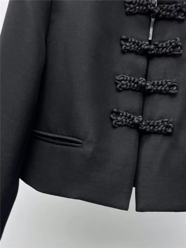 dior stand collar buttoned suit jacket - Replica Dior