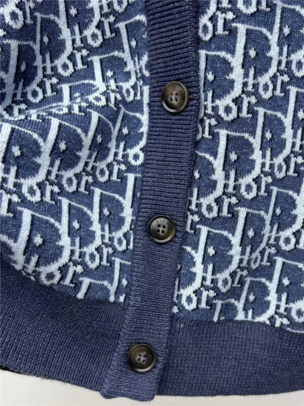 dior monogram knitted cardigan - Replica Dior