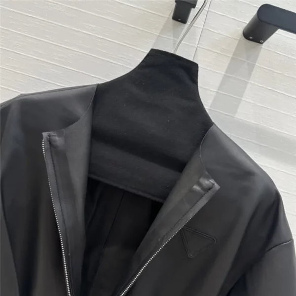 prada leather jacket