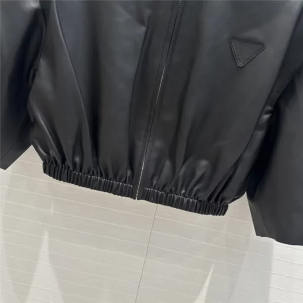 prada leather jacket