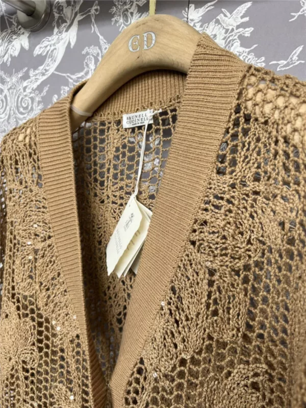 Brunello Cucinelli drop shoulder cardigan jacket