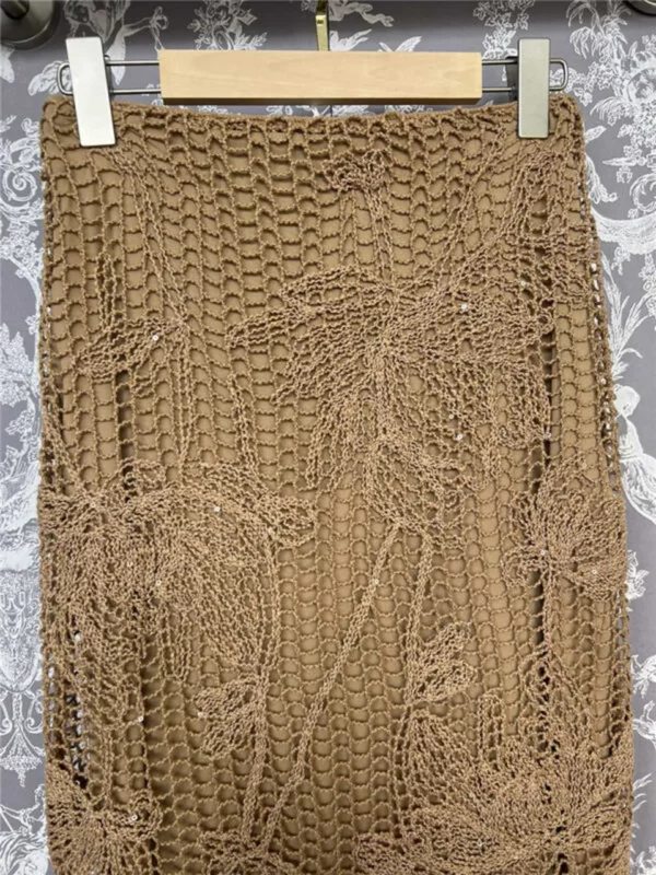 Brunello Cucinelli knitted skirt