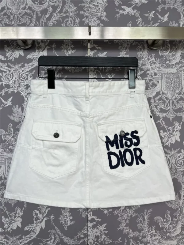 dior straight denim skirt - Replica Dior