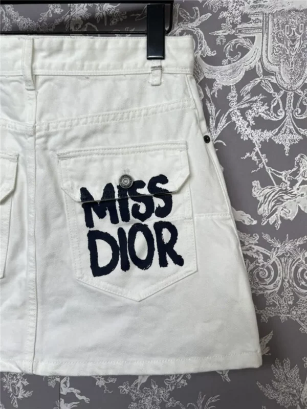 dior straight denim skirt - Replica Dior