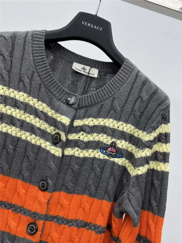 Vivienne Westwood cable knit cardigan