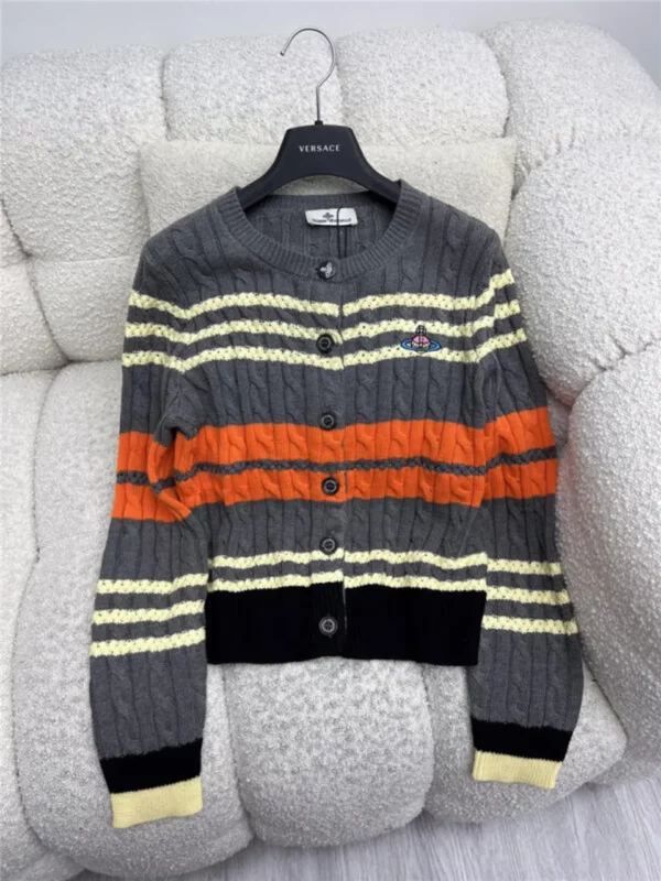 Vivienne Westwood cable knit cardigan