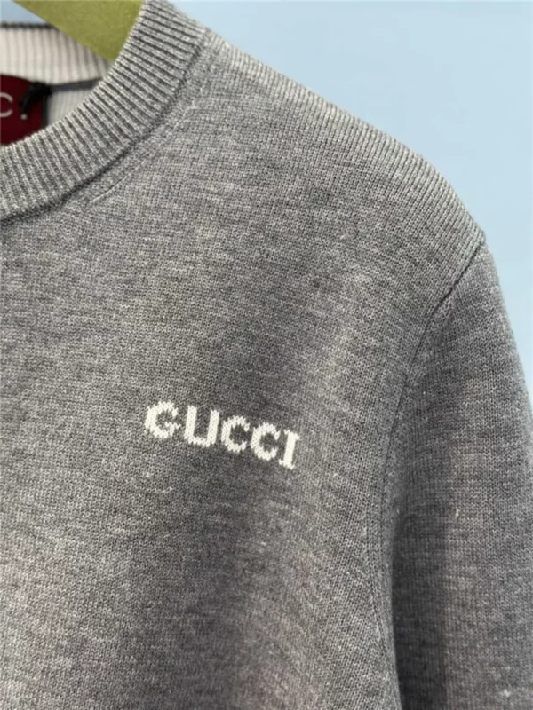 gucci crew neck knitted cardigan - Gucci replica