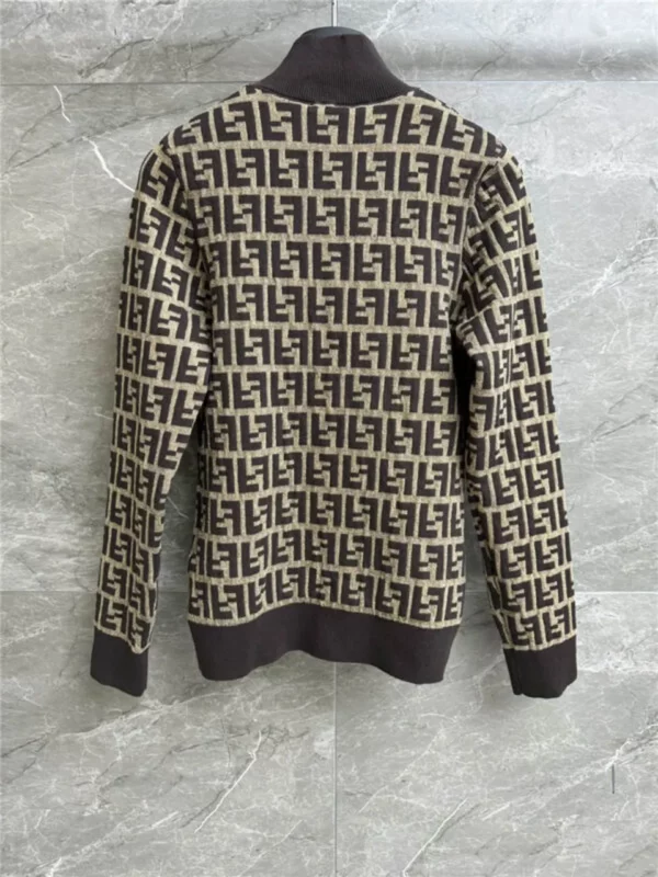 Fendi old flower knitted sweater