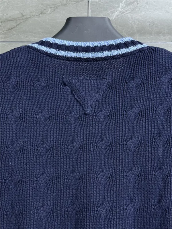 prada cable sweater