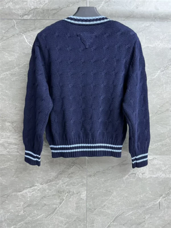 prada cable sweater