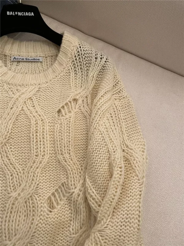 acne studios new hole sweater