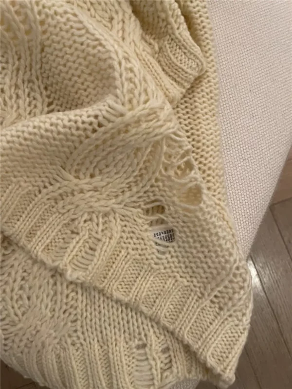 acne studios new hole sweater