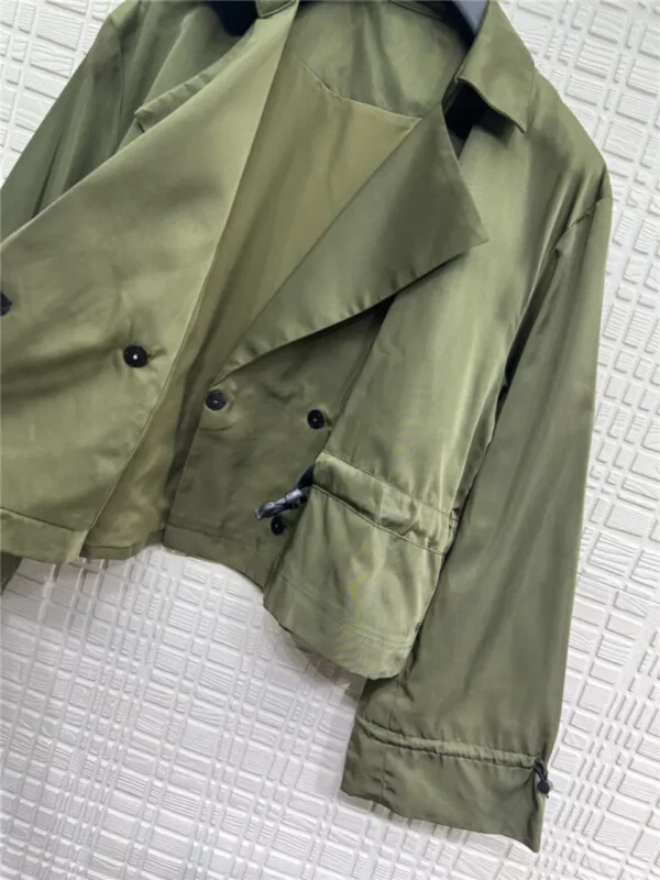 Prada waist short coat