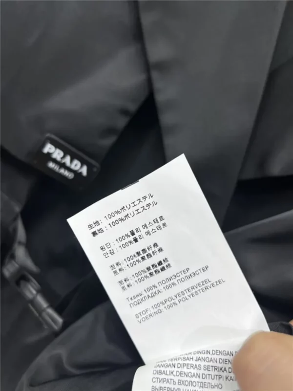 Prada waist short coat