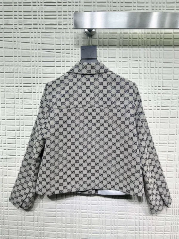 gucci classic jacquard suit jacket - Gucci replica