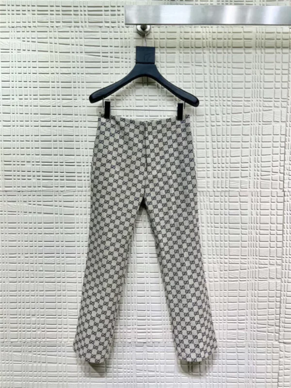 gucci classic jacquard trousers - Gucci replica