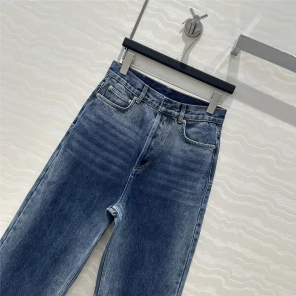 dior washed straight jeans - Replica Dior