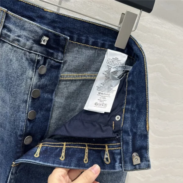 dior washed straight jeans - Replica Dior