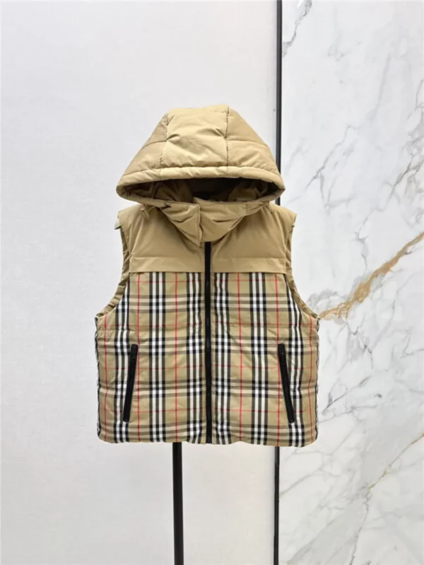 Burberry down vest