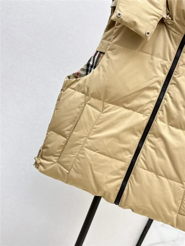 Burberry down vest