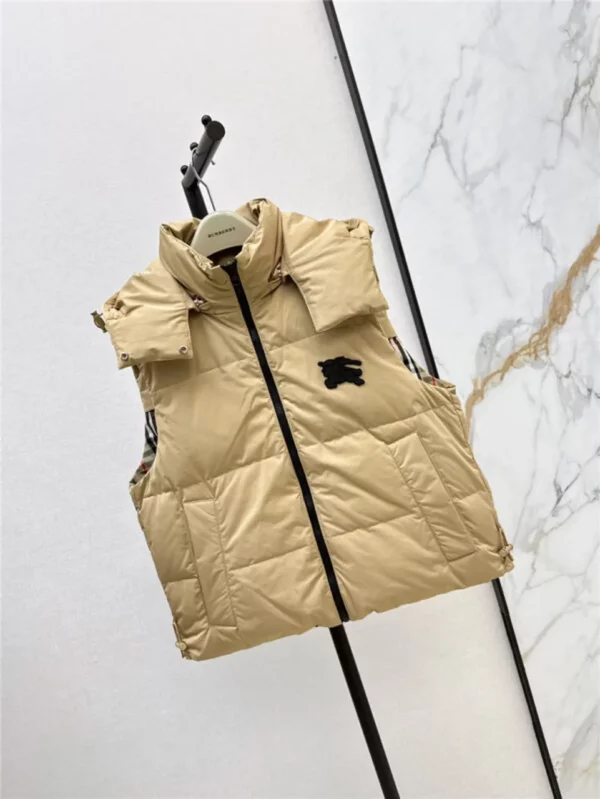 Burberry down vest