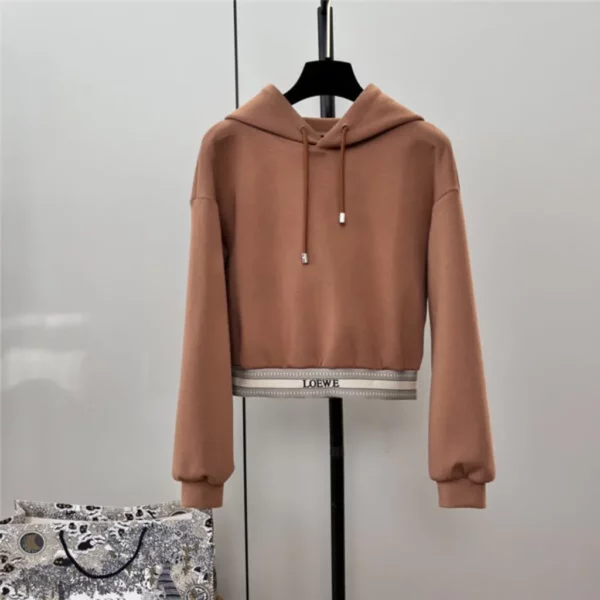 loewe webbing waist pullover sweatshirt