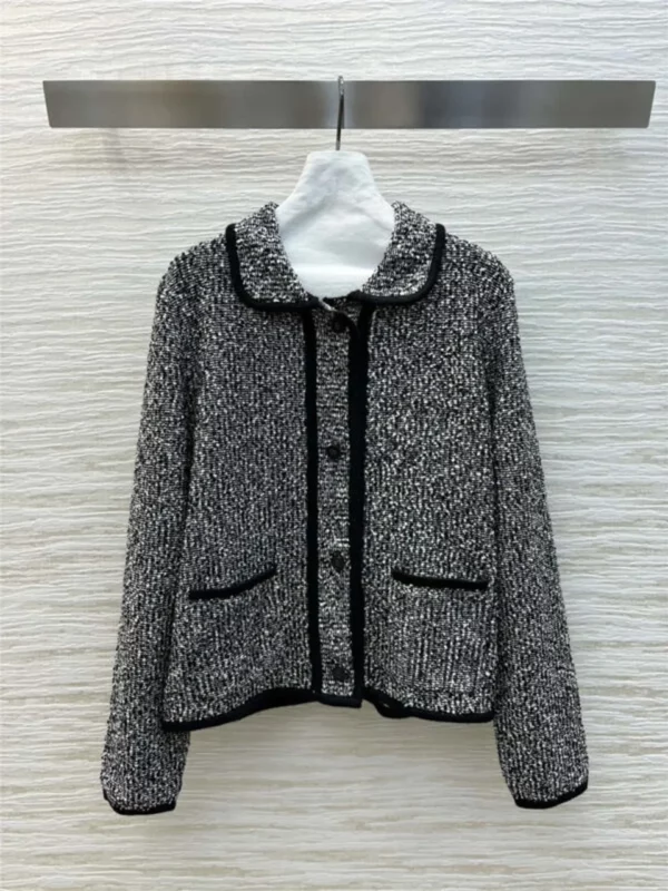 dior lapel knitted cardigan - Replica Dior