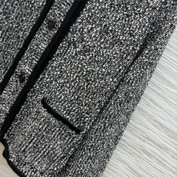 dior lapel knitted cardigan - Replica Dior