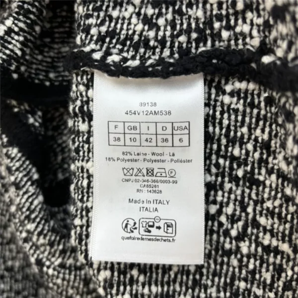 dior lapel knitted cardigan - Replica Dior