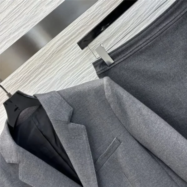 celine lapel long sleeve suit