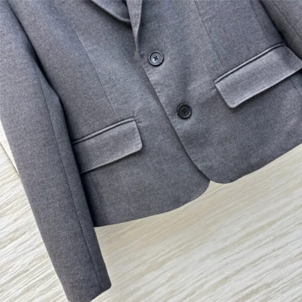 celine lapel long sleeve suit