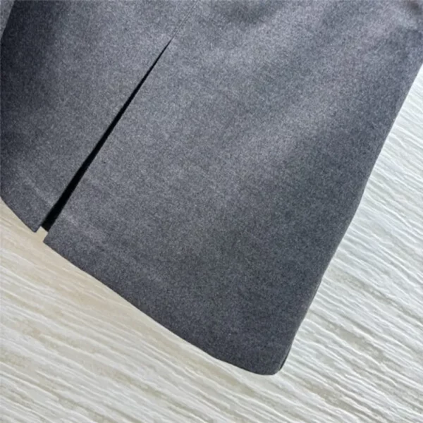 celine lapel long sleeve suit