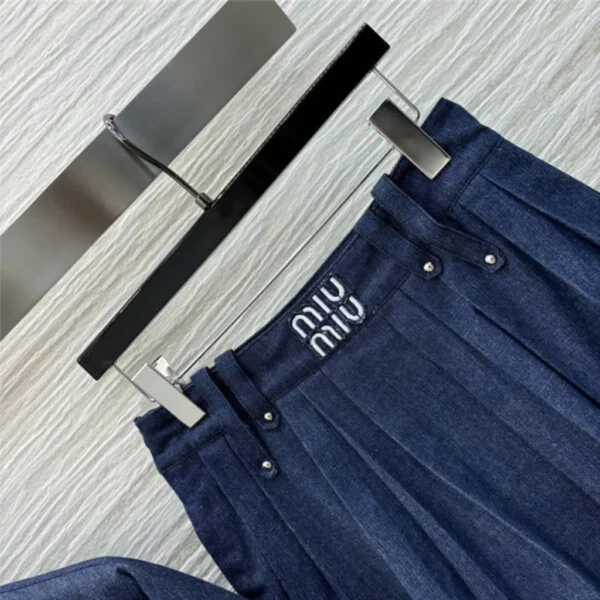 miumiu jacket denim suit