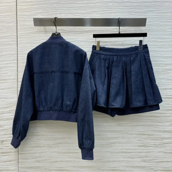 miumiu jacket denim suit