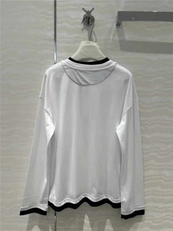 miumiu basic long sleeved T shirt