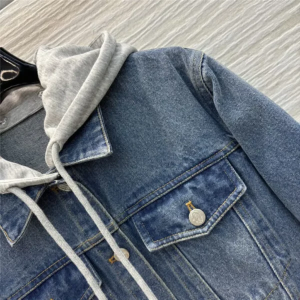 Prada fake two piece denim jacket