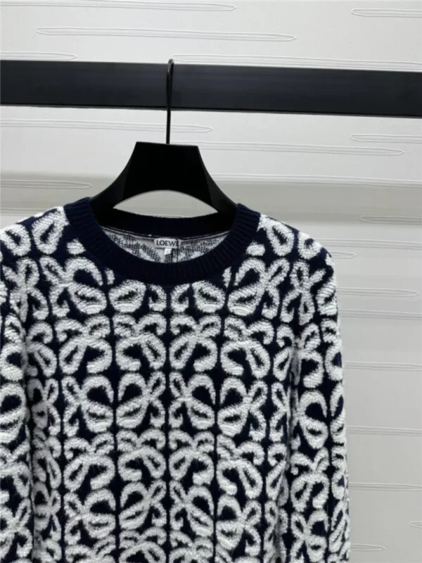 loewe logo pullover sweater