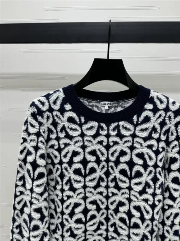 loewe logo pullover sweater