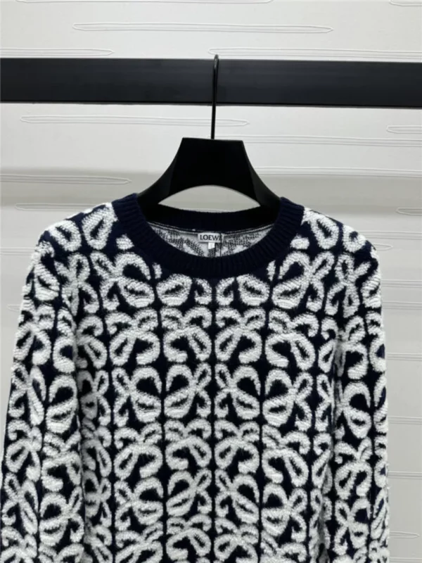 loewe logo pullover sweater