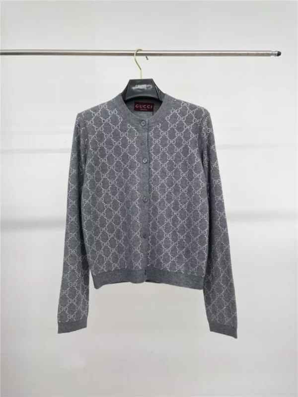 gucci hot diamond knitted cardigan - Gucci replica