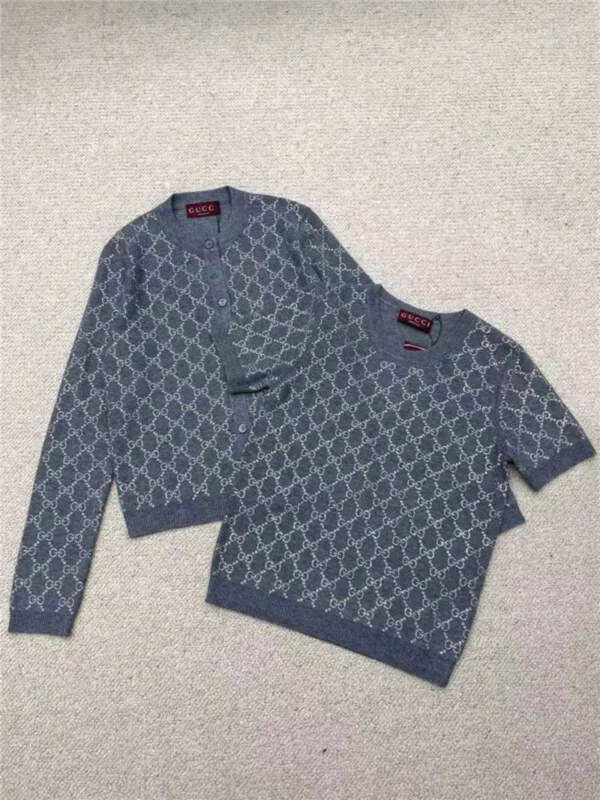 gucci hot diamond knitted cardigan - Gucci replica