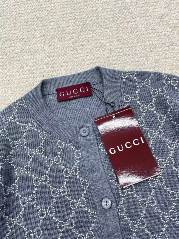 gucci hot diamond knitted cardigan - Gucci replica