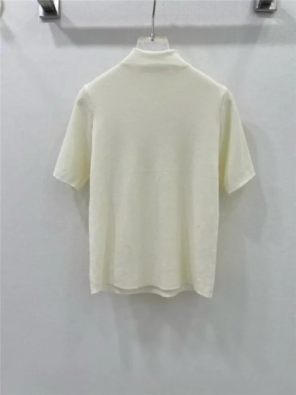 dior knitted short sleeved top - Replica Dior