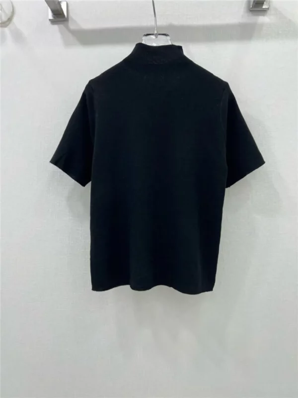 dior knitted short sleeved top - Replica Dior