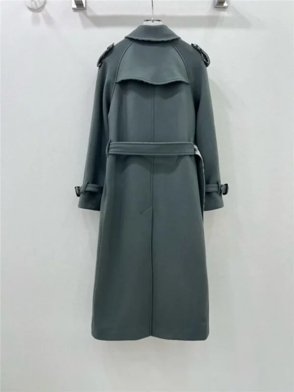 Burberry woolen coat trench coat