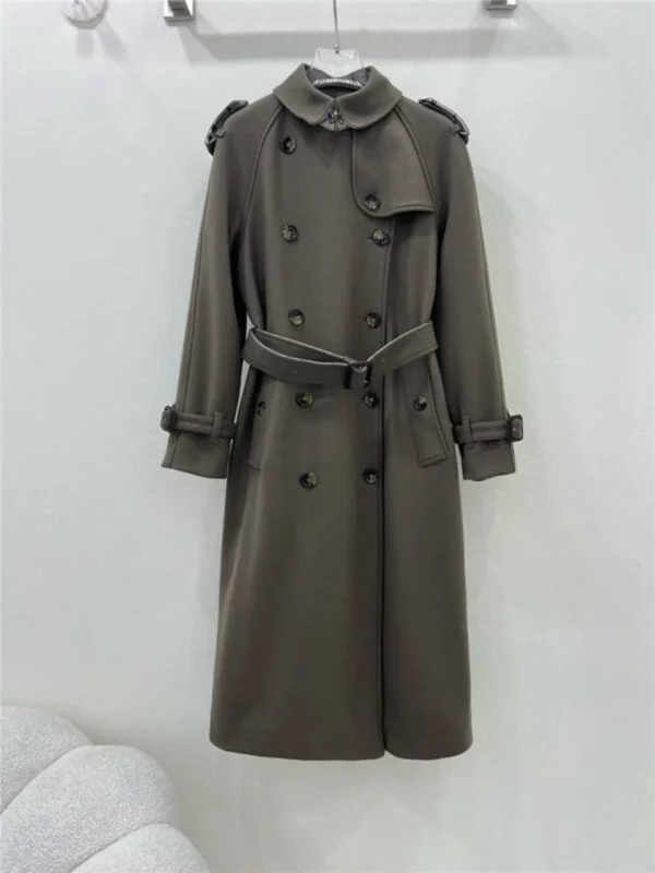 Burberry woolen coat trench coat