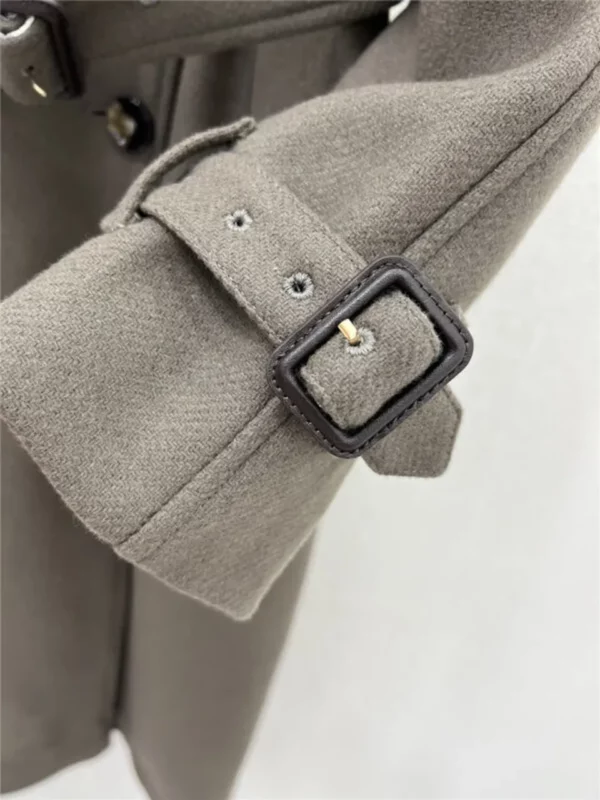 Burberry woolen coat trench coat