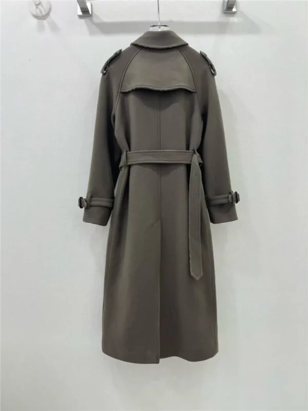 Burberry woolen coat trench coat