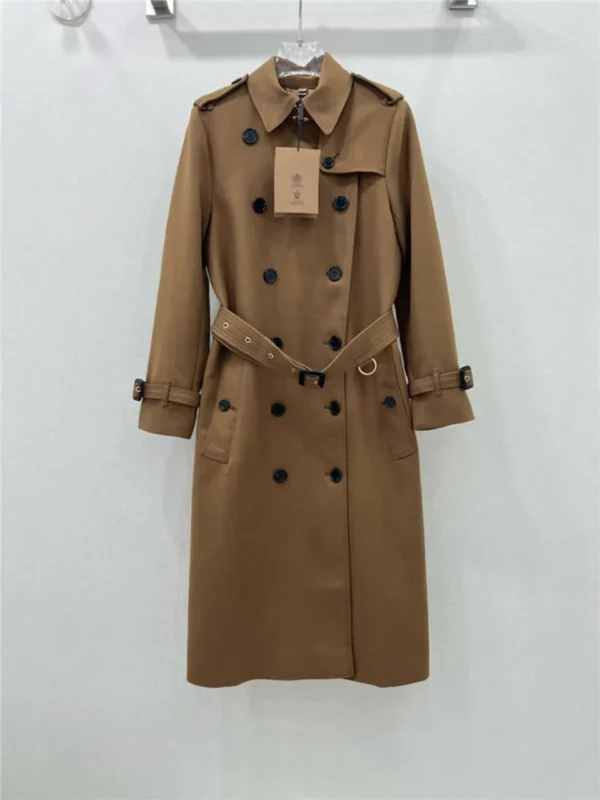 Burberry woolen coat trench coat